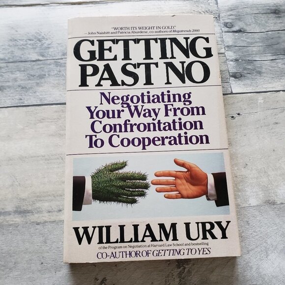 Getting Past No: Negotiating in Difficult Situations Paperback Book - Picture 1 of 1